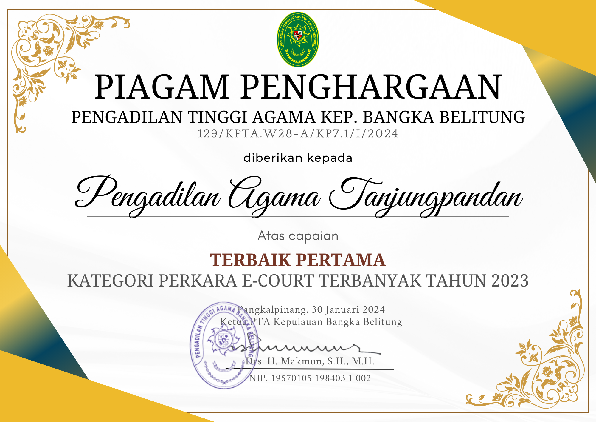 Perkara E Court Terbanyak 1